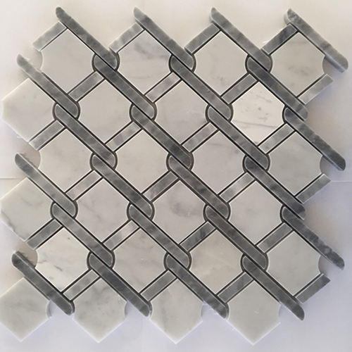 Carrara white mosaic CA0016.jpg